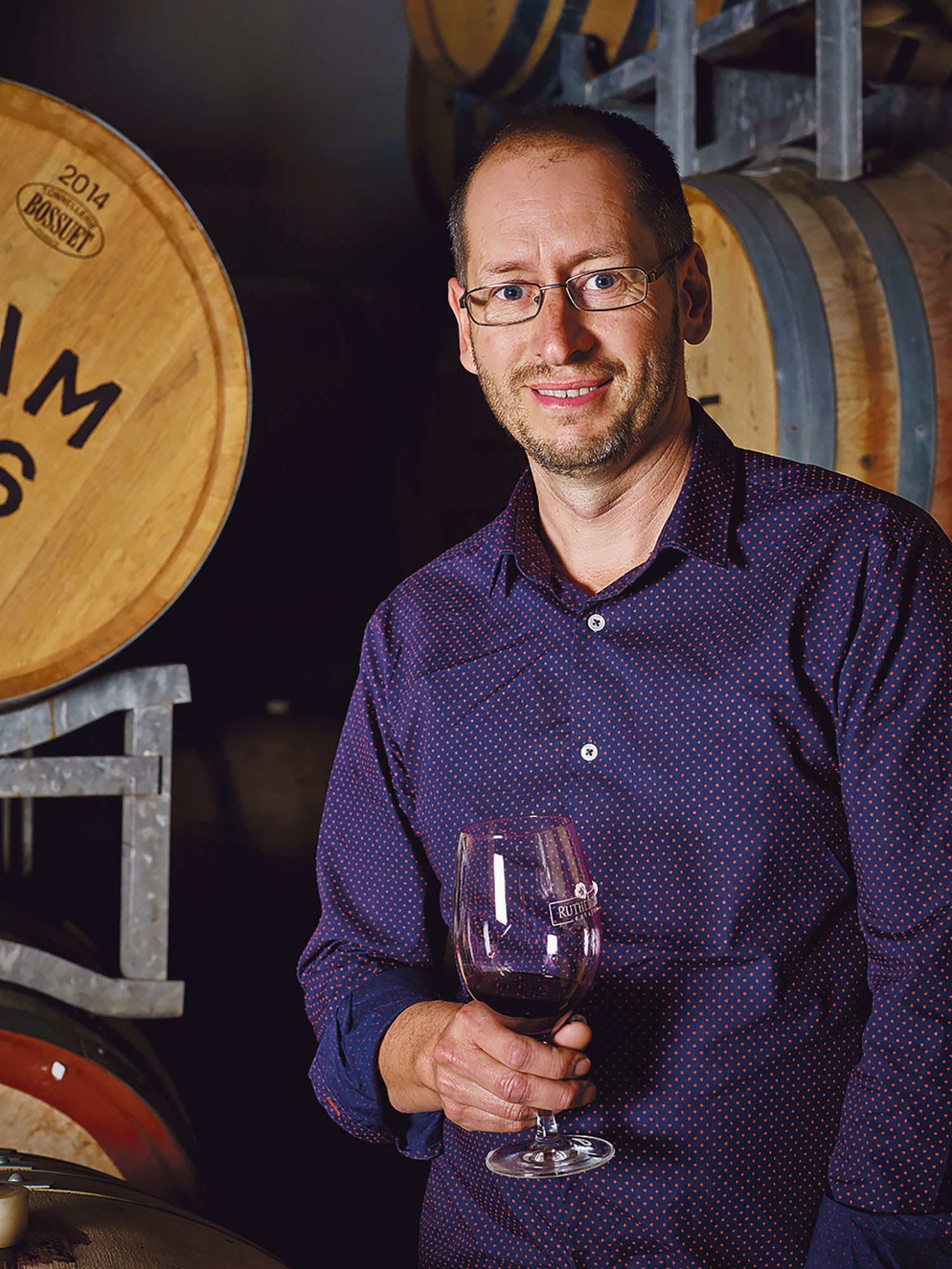Winemaker and general manager Marc Scalzo