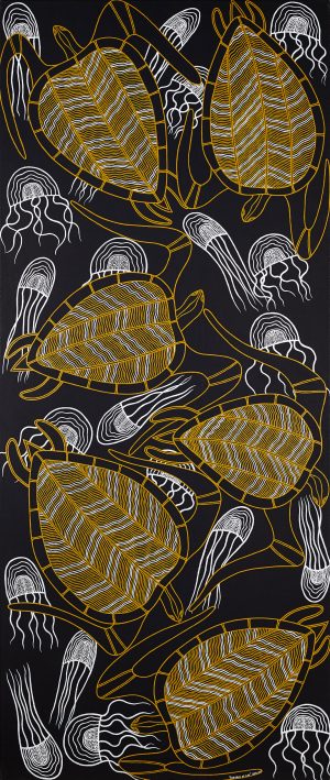 Billy Doolan Patterns of Life - Leatherback Turtles and Jellyfish,